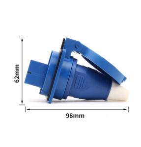 PHLTD IP54 حاوية مقاومة للماء من القياس الأوروبي في الهواء الطلق مخطط الأبعاد