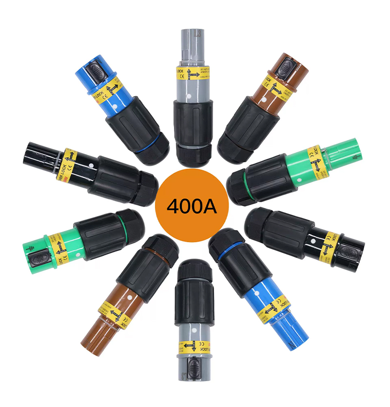 PHLTD European standard 150-400A380V single core rhinoceros plug stage lighting high current quick connector with multiple color combinations PHLTD European standard 150-400A380V single core rhinoceros plug stage lighting high current quick connector with multiple color combinations