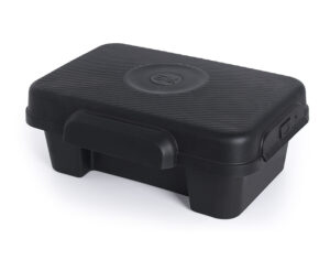 Black outdoor waterproof switch box, medium size