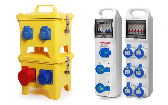 صندوق المقابس PHLTD المحمول، صندوق توزيع مضاد للماء صناعي محمول، مناسب لإضاءة المسرح وإمدادات الطاقة الصوتية