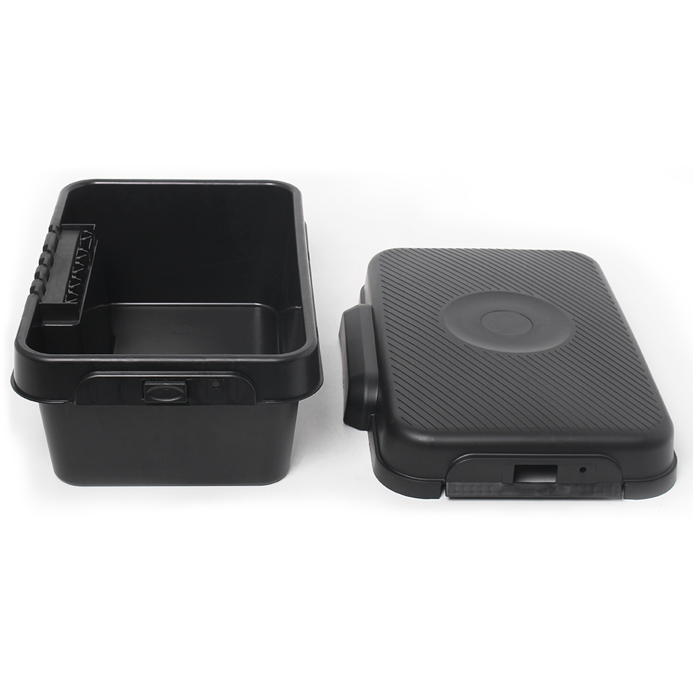 Caja eléctrica grande para exteriores PHLTD (12,5 x 8,5 x 5 pulgadas), cubierta de cable de extensión impermeable IP54, resistente a la intemperie, toma de protección, enchufe, toma de corriente, temporizador, tablero de alimentación, decoración de luces navideñas, negro - Image 4