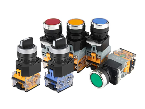 Interruptor de botón y Interruptor Giratorio PHLTD, Solución de Control para Equipos Eléctricos Industriales, Ofreciendo Operación de Interruptor Confiable