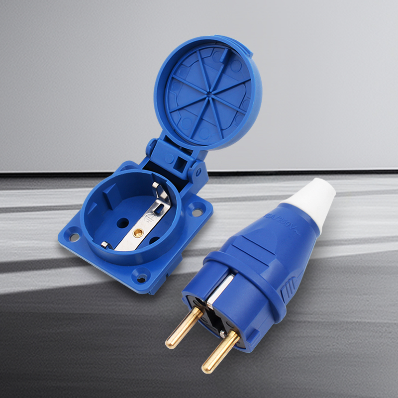 Enchufe Industrial Estándar Europeo PHLTD para Iluminación Escénica y Sistemas Eléctricos