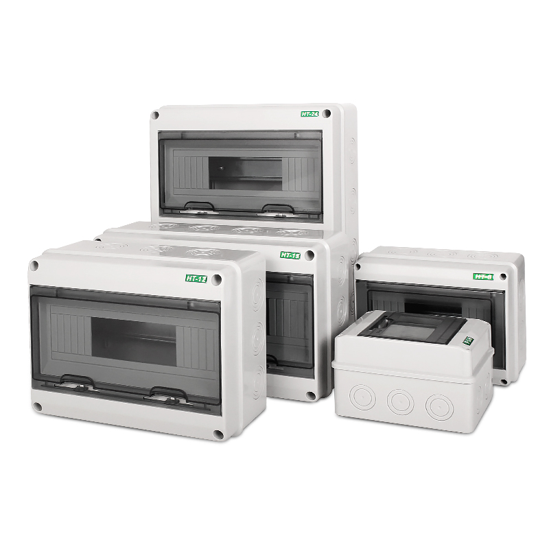 Boîtier de distribution étanche PHLTD, boîtier de commutation, protection contre les fuites, boîtier de commutation d'air à circuit HT-5-24 en plastique monté en surface-