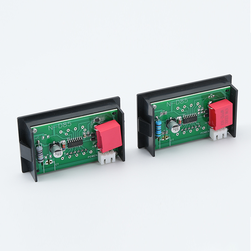 PHLTD D85-5035VA Compteur de tension et de courant alternatif avec affichage numérique de haute précision, double affichage 220 V, 380 triphasé AC 60-500 V plaque de base puce-