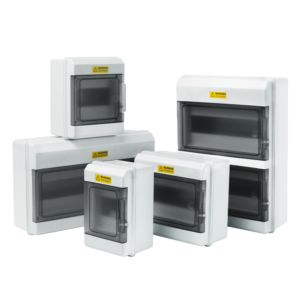 Boîtier électrique étanche extérieur PHLTD, boîtier de distribution étanche exposé PC, boîtier de protection d'interrupteur d'air, protection contre les fuites exposées, protection contre les fuites