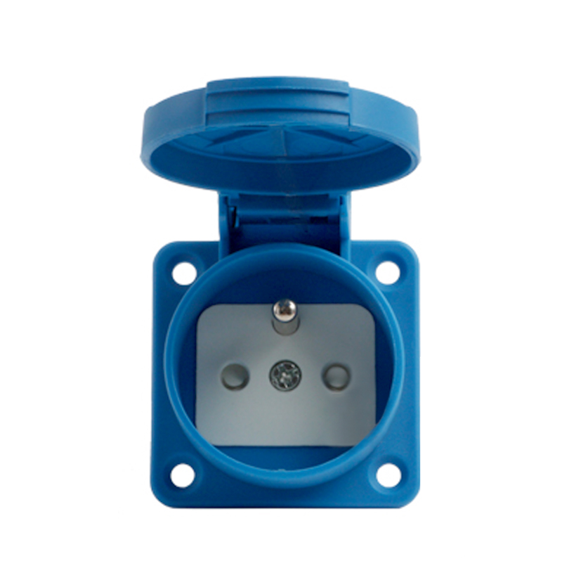 Phltd France schuko Dark Mount socket 16A 220V Outdoor étanche à l'eau et à la poussière standard Socket-