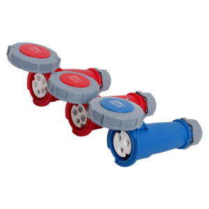 Connecteur de prise de courant industriel étanche IP67 à courant élevé PHLTD, 3 cœurs, 4 cœurs, 5 cœurs, 63A et 125A, connecteur mâle et femelle aéronautique.