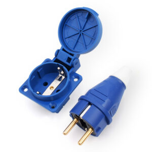 Phltd ip54 euro standard Outdoor Waterproof plug socket 16A Outdoor rainproof charge pile Socket-