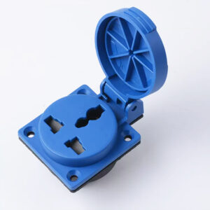 Prise multifonctionnelle Phltd à trois trous, 10A - 16A