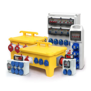 Boîtier de distribution portable étanche pour chantier de construction aéronautique PHLTD, boîtier de prise de courant de maintenance mobile