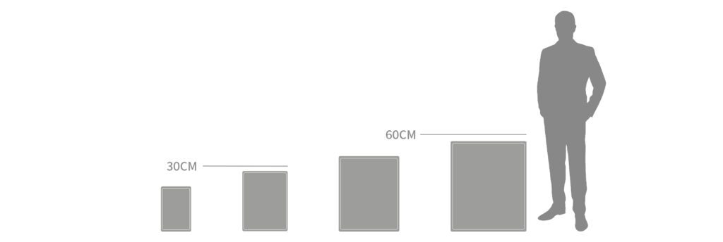 Aperçu des dimensions du produit de la boîte électrique en plastique