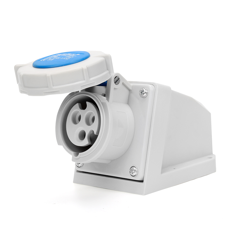 PHLTD Большой ток IP67 Водонепроницаемая промышленная розетка 3 - жильная 63A настенная наружная розетка 220 - 415V-