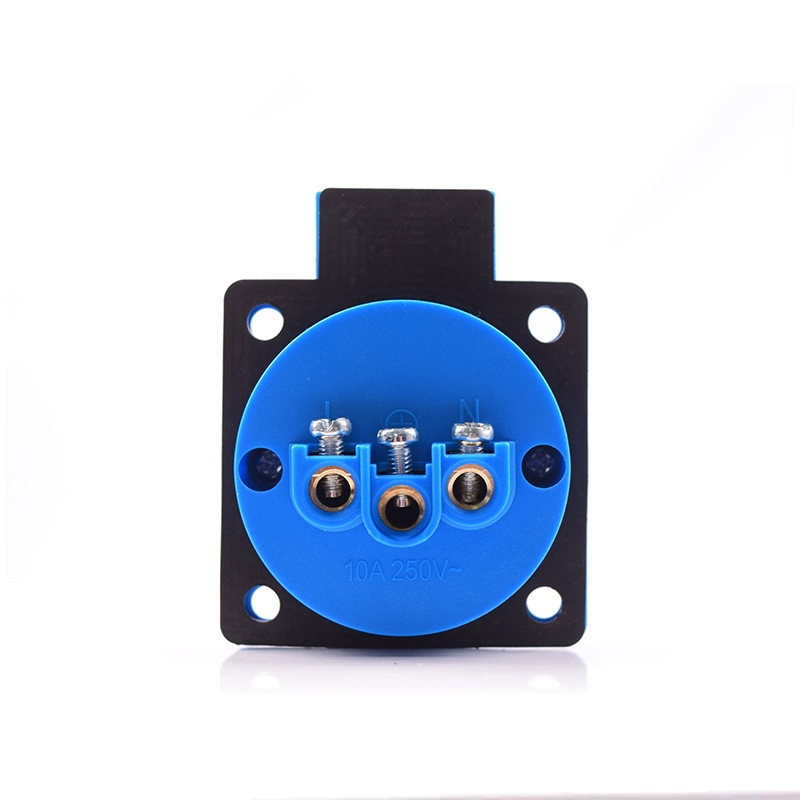 PHLTD новый национальный стандарт IP54 водонепроницаемая промышленная розетка с 5 отверстиями, наружная розетка с крышкой, защита от дождя, 10A-16A, 220V-250V - Image 4