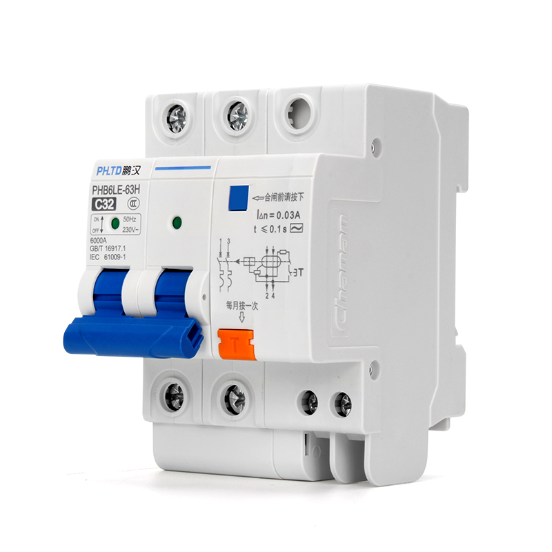 Industrial grade residual current circuit breaker, providing circuit protection and leakage protection functions