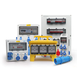 PHLTD IP44 Waterproof Aviation Combination Industrial Socket Box, Wall-Mounted Power Maintenance Box