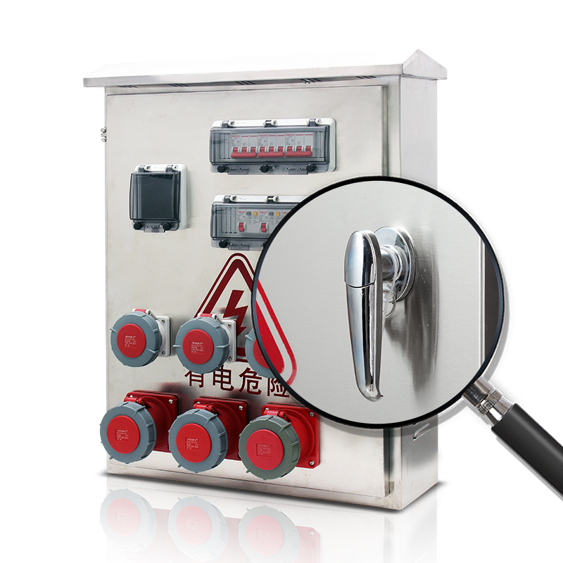 PHLTD IP54 protection 304 stainless steel maintenance power box wall mounted outdoor waterproof aviation socket - Image 2