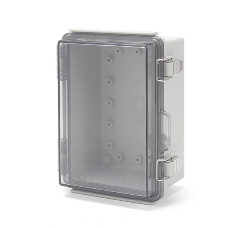 PHLTD Outdoor Waterproof Plastic Distribution Box with Control Base and Stainless Steel Tower Latch - Image 3