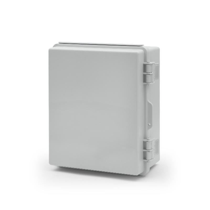PHLTD Outdoor Buckle Transparent Waterproof Electrical Box with Plastic Base, Outdoor Distribution Box, Control Junction Box, Hinge, Surface Mounting, with Inner Door - Image 2