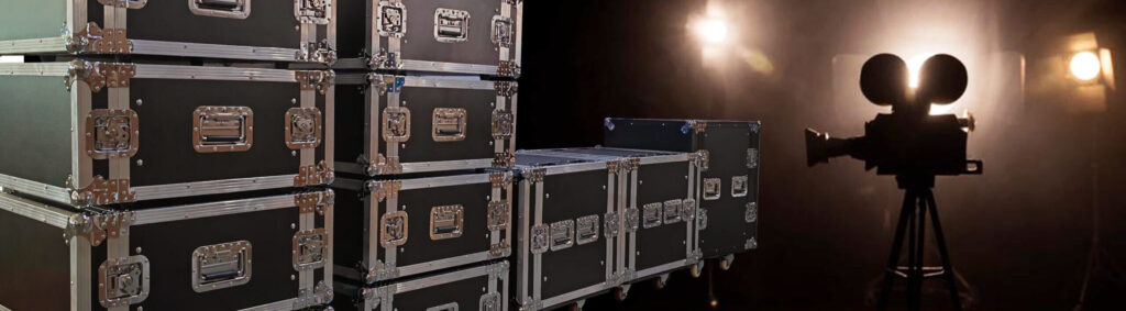 Stage box with camera image