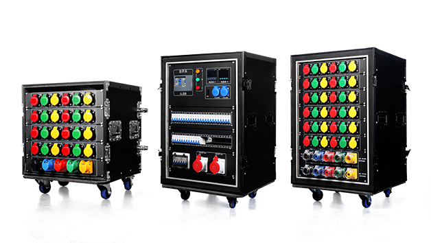 PHLTD Stage Distribution Box, Waterproof Industrial Power Distribution Box, LED Lighting and Audio Power Management Equipment