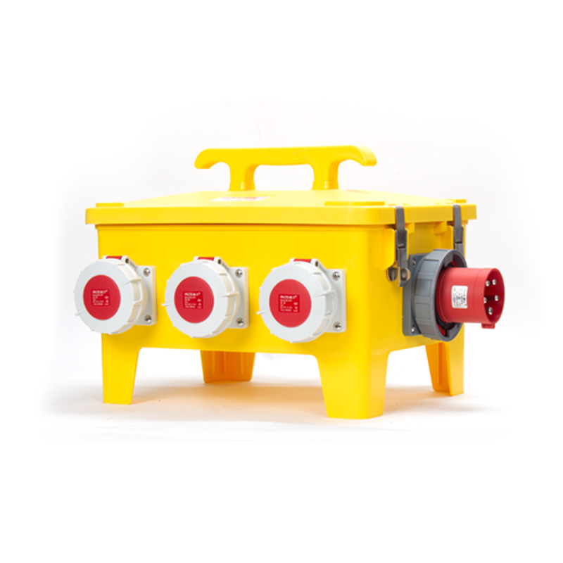 5PHLTD Handheld Industrial Box 5P63A Concealed Plug 5P32A Industrial Socket and 3P16A with Main Circuit Breaker and Opening Leakage