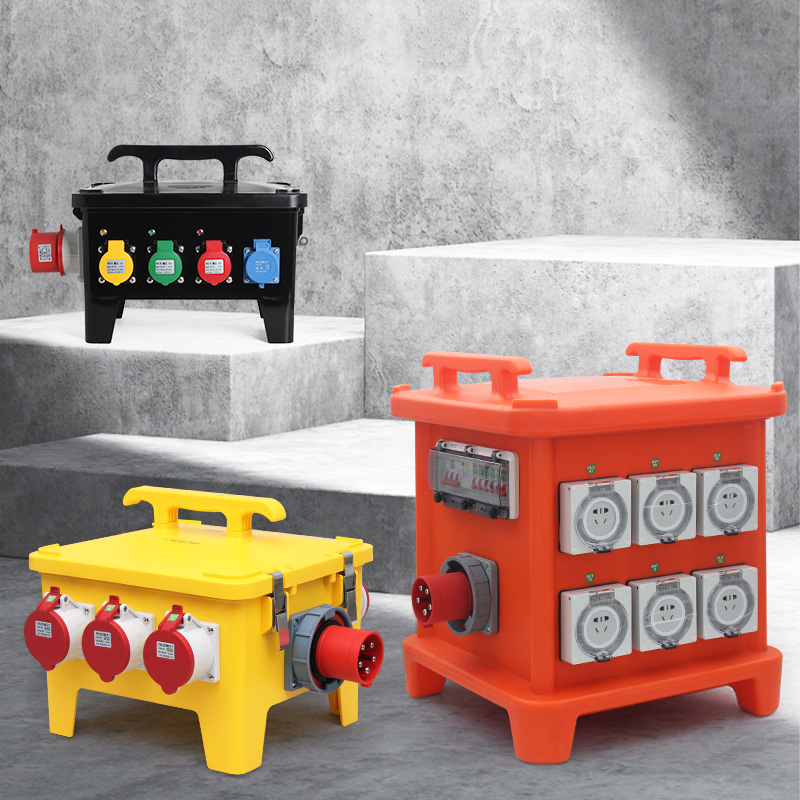 Compact function distribution box, suitable for industrial and stage power management