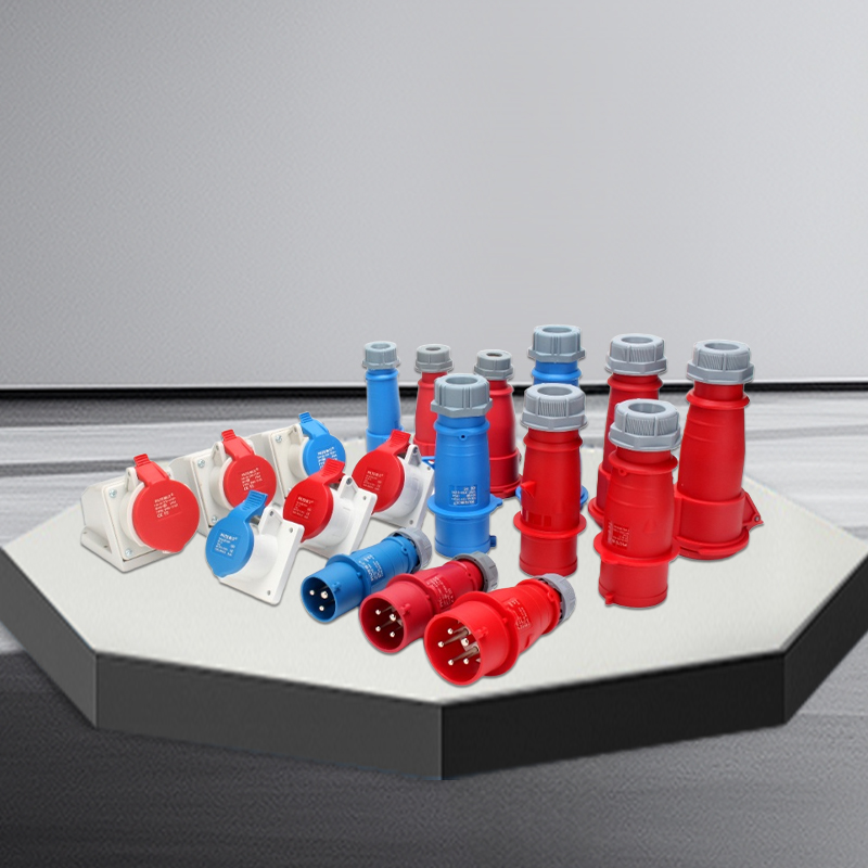 Industrial plug and socket, sturdy and durable, suitable for industrial power connection